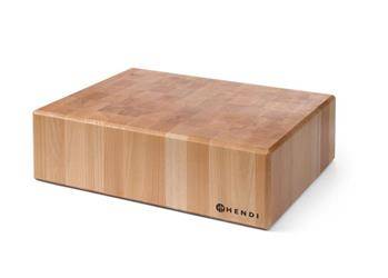 Butcher block - wooden without base, with dimensions. 500x400x200 mm HENDI 505649