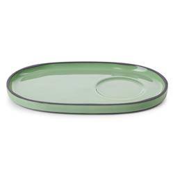 CARACTERE Oval saucer Mint TOM-GAST code: RV-654001-4