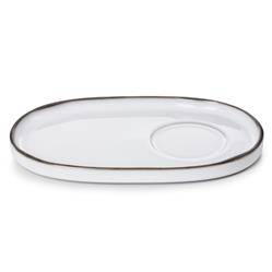 CARACTERE Oval saucer White Cloud TOM-GAST code: RV-654000-4