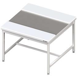 Central table with polyethylene plates 1200x1400x850 mm welded STALGAST MEBLE 980604120