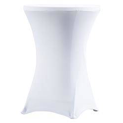 Cocktail table with white cover TOM-GAST code: V-ST80PB