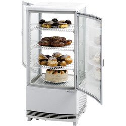 Display case 86 l white opening on two sides 852180 STALGAST