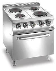 ELECTRIC STOVES, 4 PLATES WITH ELECTRIC OVEN E4FP77Q E4FP77Q MBM