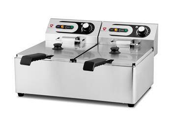 Electric fryer | double | 2x6 l | 2x3 kW