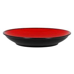 FIRE Deep plate, round 28 cm red TOM-GAST code: R-FRNNDP28RD-12