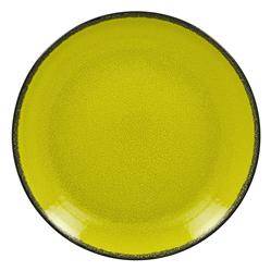 FIRE Flat plate, round 24 cm green TOM-GAST code: R-FRNNPR24GR-12