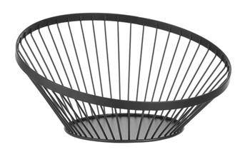 Fruit basket black 280mm diameter HENDI 427088