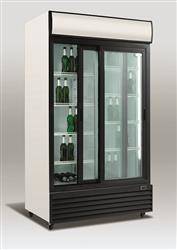 Glass refrigerated cabinet RQ1100SL | 1000l | sliding door (SD1001SL)