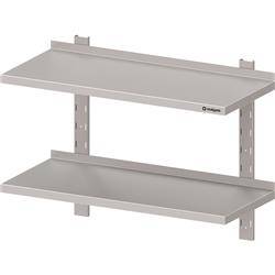 Hanging shelf, adjustable,double 1000x300x660 mm STALGAST MEBLE 981773100