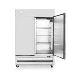 Kitchen Line double refrigerated cabinet, with dimensions. 1382x800x2110 mm HENDI 232736