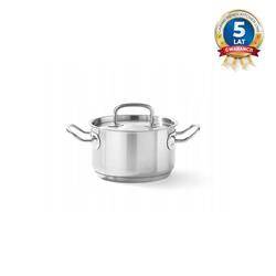 Kitchen Line medium pot with lid, capacity.5.5 l, fi.240x(H)135 mm HENDI 836309