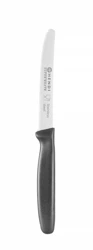 Multipurpose knife, HENDI 842089, serrated, black, (L)220mm