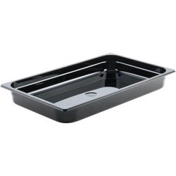 Polycarbonate container, black, GN 1/1, H 65 mm 151061 STALGAST