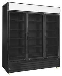 Refrigerated glazed cabinet RQ1500H-BLACK| 1600l