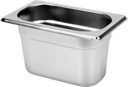 STAINLESS STEEL CATERING CONTAINER GN 1/9 100MM 1L | YG-00296