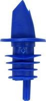 STOPPER WITH TUBE PLASTIC BLUE | YG-07126