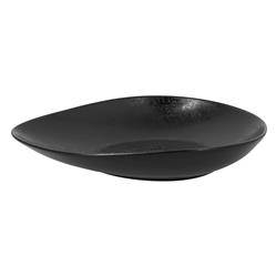 SUGGESTIONS/ Shaped Deep plate 25x21 cm, black TOM-GAST code: R-KRSHSB25-12