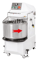 Spiral mixer for heavy dough RQS40A | 40 liters | 400V