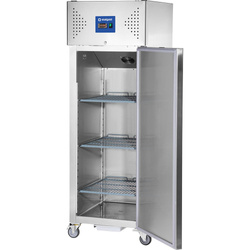 Stainless steel refrigerated cabinet, GN 2/1, V 600 l STALGAST 830590