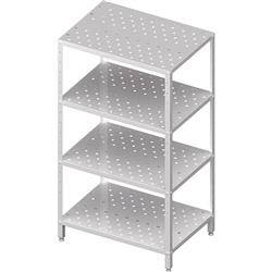 Storage rack,perforated shelves 1200x600x1800 bolted STALGAST MEBLE 981896120