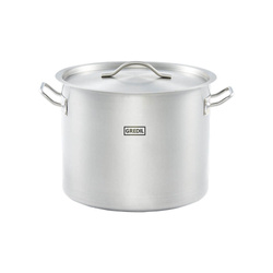 Tall pot with lid, steel, O 320 mm, V 20.9 l 011325 STALGAST