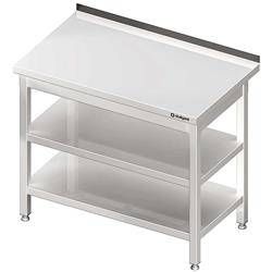 Wall table with 2 shelves 1000x600x850 mm welded STALGAST MEBLE 980066100S