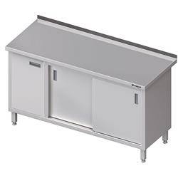 Wall table with cabinet (L),sliding door 1500x700x850 mm STALGAST MEBLE 980567150