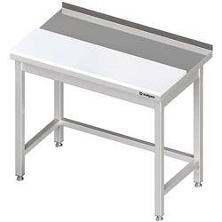 Wall table with polyethylene plate 1300x600x850 mm welded STALGAST MEBLE 980586130