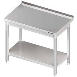 Wall table with shelf 1000x600x850 mm bolted STALGAST MEBLE 980046100