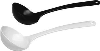 White melamine ladle - length 235 mm HENDI 563502