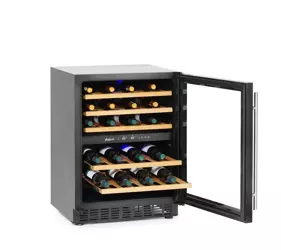 Wine refrigerator 2 zone, 46 bottles, Arktic, 133L HENDI 237588