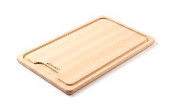 Wooden board for cutting meat - 390x230x16 mm HENDI 505205