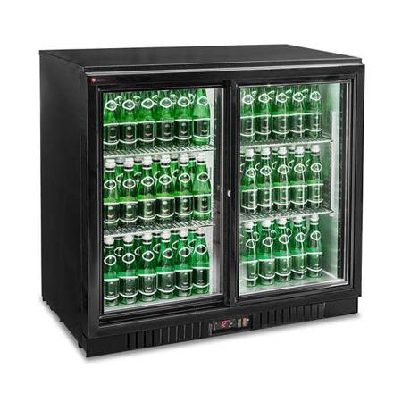 Bar refrigerator cabinet | under-counter refrigerator RQ-208SC | 205l | sliding door