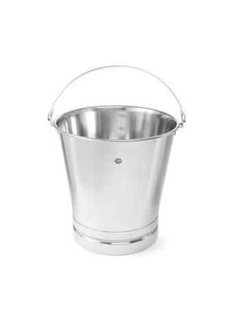 Bucket with stainless steel ring and scale 10l HENDI 516683