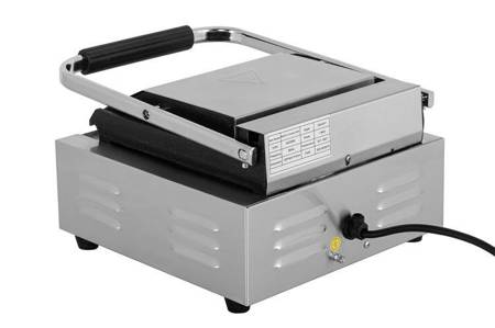 Electric contact grill | panini | fluted top and bottom | 1.8 kW | 305x400x210 | RQHEG-811