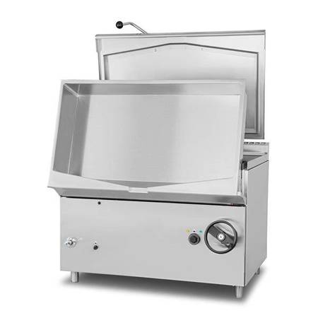 Electric tilting pan | stainless steel | 18 kW | 400V | 120 l | 1200x900x900 mm | RQBS125.912E