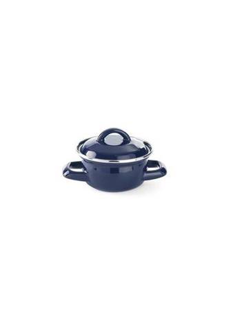 Enamel soup and sauce pot with lid, capacity.0.3 l HENDI 625804