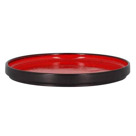 FIRE Flat plate, round 23 cm red TOM-GAST code: R-FRNOLD23RD-6