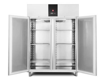 Freezer cabinet RQSEGM 1400 | GN 2/1 | steel with aluminum-zinc coating | 1400 l | 1388x826x2008 mm