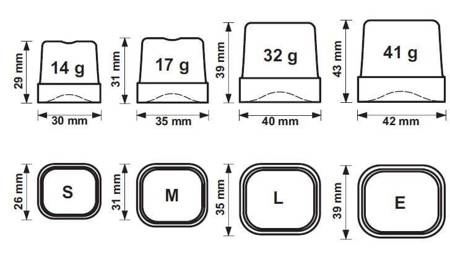 Frozen Dice ice cube maker | 100 kg/24h | air cooling system | SL260A