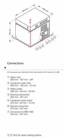 Frozen Ice Ice Liquefier | 400 kg/24h | water cooling system | SM750W