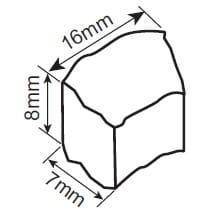 Frozen Stone ice cube maker | 128 kg /24h | air cooling system | MGT310A