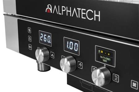 Gas combi oven ICGT051E | 5x GN 1/1 | 5x 600x400 | Alphatech by Lainox | electronic controls