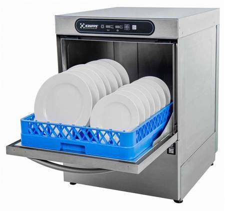 Glass and plate dishwasher | 500x500 double basket system | 230V | KRUPPS CUBE LINE C537E | Advance electronic panel