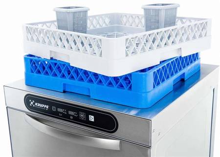 Glass and plate dishwasher | 500x500 double basket system | 230V | KRUPPS CUBE LINE C537E | Advance electronic panel