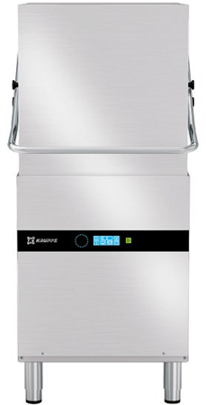 High-capacity hooded dishwasher | 500x500 basket | KRUPPS ELITECH LINE EL60E