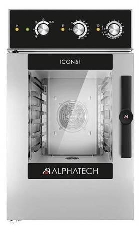 ICCM026E combi steamer | 6x GN 2/3 | ICON51 Alphatech by Lainox | manual control