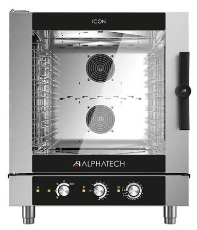 ICGM071E gas combi steamer | 7x GN 1/1 | 7x 600x400 | Alphatech by Lainox | manual control