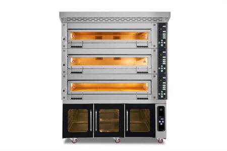 Modular baking oven 3-chamber | electric | 34,5 kW | 400V | 1660x1020x2050 | MT/1200/2