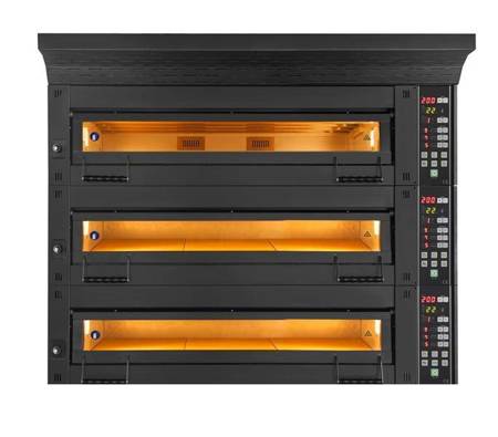 Modular baking oven 3-chamber | electric | 34,5 kW | 400V | 1660x1020x2050 | MT/1200/2